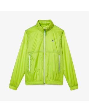 Lacoste Tennis X Novak Djokovic Zip-Up Jacket - Green
