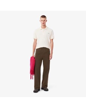 Lacoste Archive Edition Water-Repellent Pants - Red