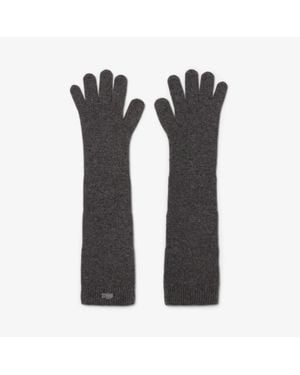 Lacoste Wool Jersey Gloves - Black