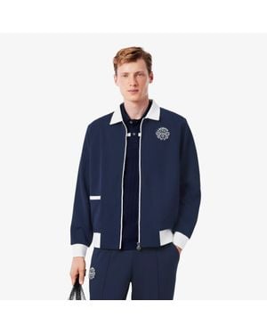 Lacoste Tennis Heritage Ultra Dry Jacket - Blue