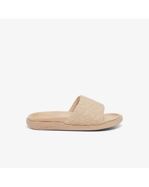Lacoste Serve Slides Dual - Natural