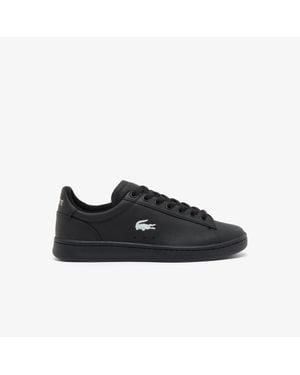Lacoste Carnaby Set Leather Sneakers - Black