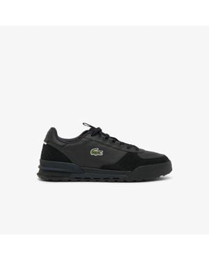 Lacoste Slam Break Leather Sneakers - Black