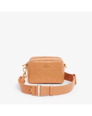Lacoste Small Maheki Shoulder Bag - Brown