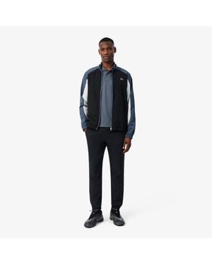 Lacoste Sport Printed Color-Block Tracksuit - Blue