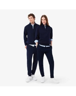 Lacoste Embossed Branding Sweatpants - Blue