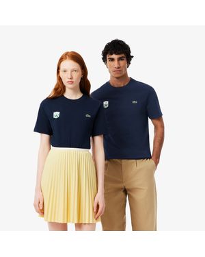 Lacoste Rolex Paris Masters Edition T-Shirt - Blue