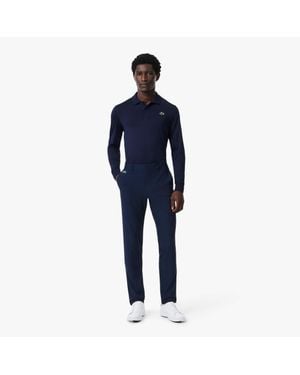 Lacoste Ultra Dry Slim Fit Golf Pants - Blue