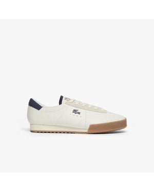 Lacoste Aura Leather Sneakers - White
