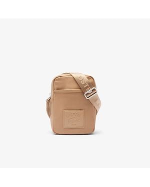 Lacoste Classics Vertical Satchel - Natural