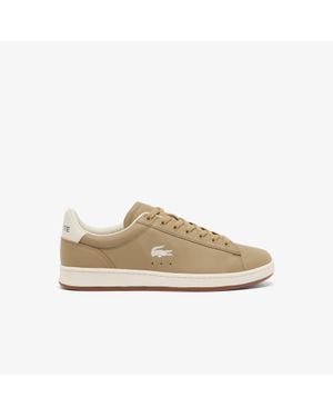 Lacoste Carnaby Set Leather Sneakers - Natural