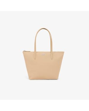 Lacoste Small L.12.12 Concept Tote - White