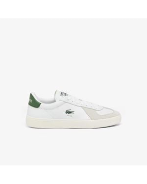 Lacoste Baseshot Pro Leather Sneakers - White