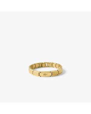 Lacoste Plated Link Bracelet - Metallic