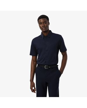 green emerald velvet dress Lacoste Black Men's Slim Fit Movement Polo, US Small main image 0