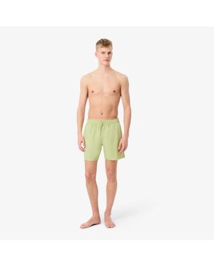 Lacoste Diamond Logo Swim Trunks - Green