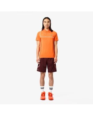 Lacoste Lightweight Tennis Shorts - Orange