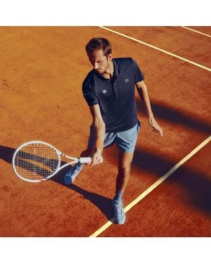 Lacoste Roland-Garros Edition Tennis Polo - Blue