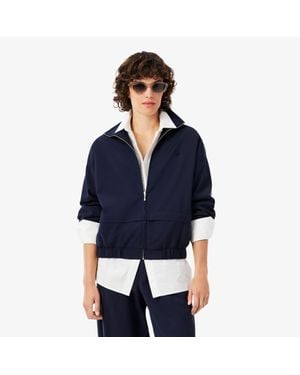 Lacoste Oversized Track Jacket - Blue