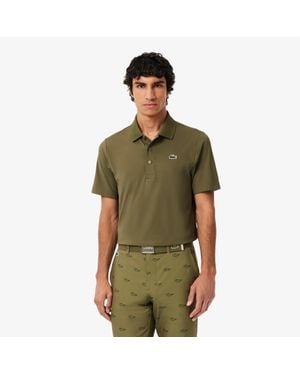 Lacoste Regular Fit Uv Protect Golf Polo - Green