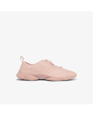 Lacoste Tennis Ballerina Leather Sneakers - Pink
