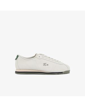 Lacoste Club-Low Leather Sneakers - White