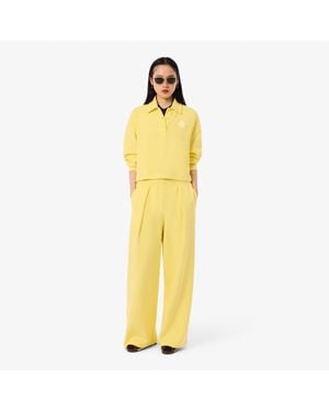 Lacoste Wide Fit Sweatpants - Yellow