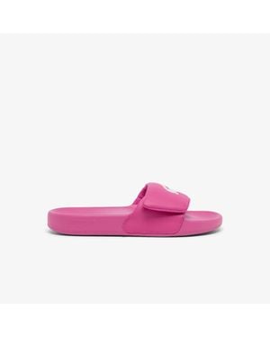 Lacoste Serve Slides 0.0 Strap - Pink