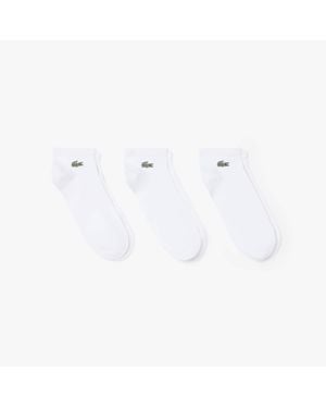Lacoste 3-Pack Socks - White