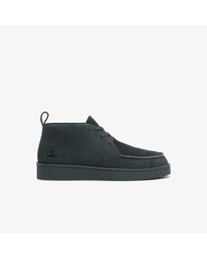 Lacoste Baseshot Chukka Suede Sneakers - Blue