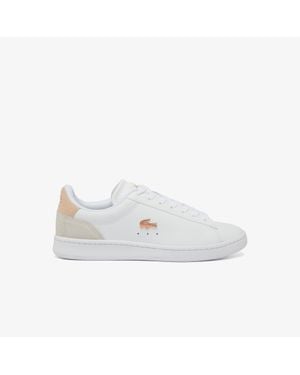 Lacoste Carnaby Set Leather Sneakers - White
