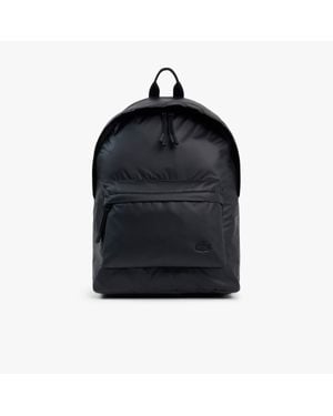 Lacoste Coated Backpack - Black