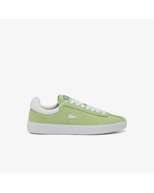 Lacoste Baseshot Suede Sneakers - Green