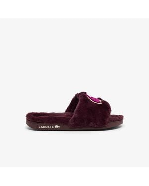 Lacoste Serve Slides Dualiste - Red
