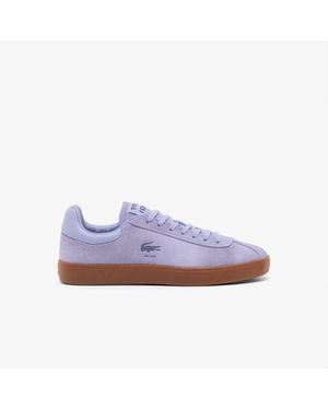 Lacoste Baseshot Suede Sneakers - Purple