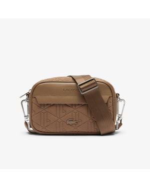 Lacoste Small The Blend Reporter Bag - Brown