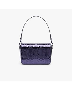 Lacoste Metallic Shoulder Bag - Blue