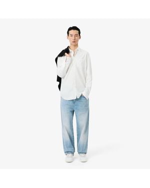 Lacoste 5-Pocket Straight Cut Jeans - Blue