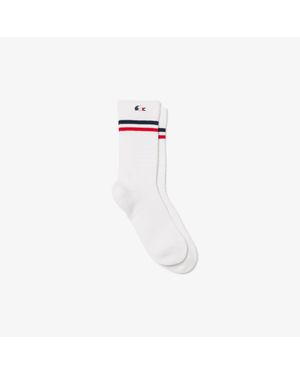 Lacoste French Tennis Team Socks - White