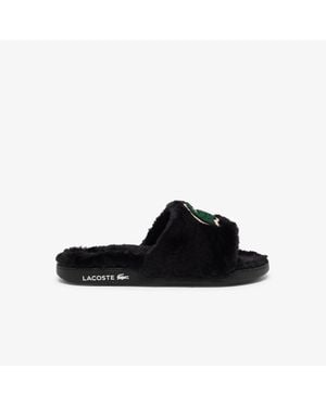 Lacoste Serve Slides Dualiste - Black