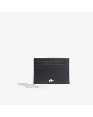 Lacoste Fg Cardholder And Keychain Gift Set - Black