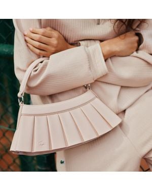 Lacoste Lenglen Leather Purse - Pink