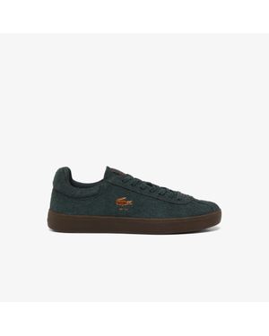 Lacoste Baseshot Suede Sneakers - Green
