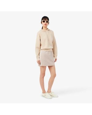 Lacoste Monogram Skirt - Natural