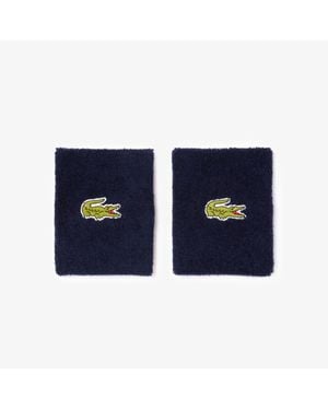 Lacoste Stretch Jersey Wristbands - Blue