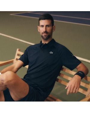 Lacoste Tennis X Novak Djokovic On Court Polo - Blue
