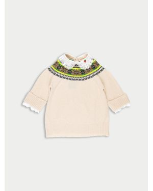 La Fetiche Twigs Fairisle Jumper - Natural