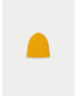 La Fetiche Mikey Ribbed Beanie - Yellow