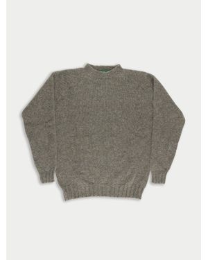 La Fetiche Barney Oversized Menswear Jumper - Grey