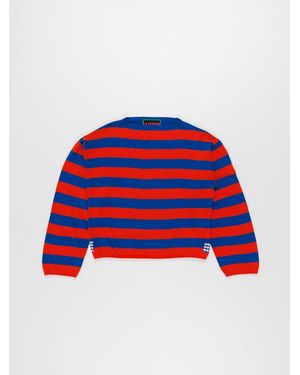 La Fetiche Laurent Striped Jumper - Red